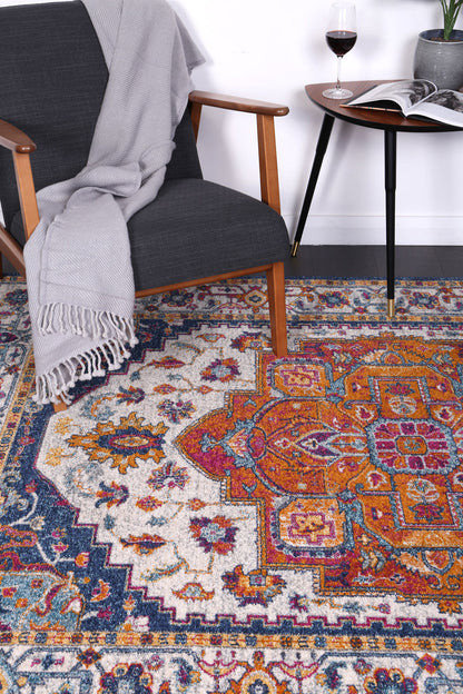 Evadne Vibrance Multi-Coloured Rug