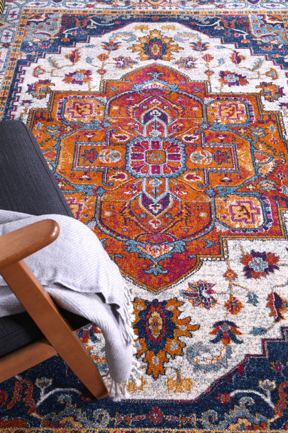 Evadne Vibrance Multi-Coloured Rug