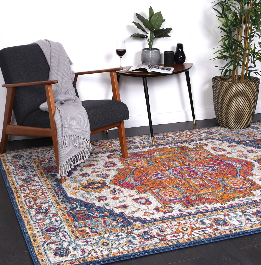 Evadne Vibrance Multi-Coloured Rug