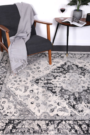 Evadne Abundance Grey Rug