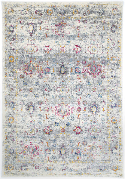 Evadne Flowers Multi-Coloured Rug