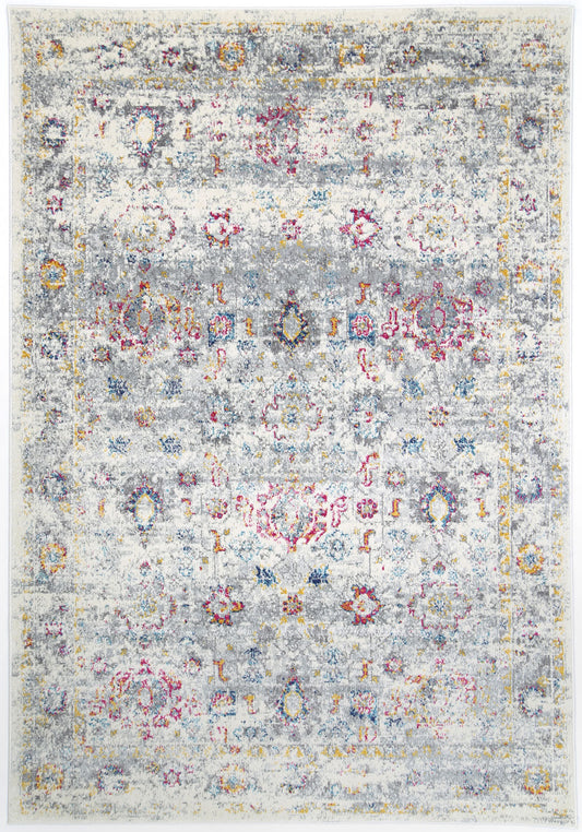 Evadne Flowers Multi-Coloured Rug
