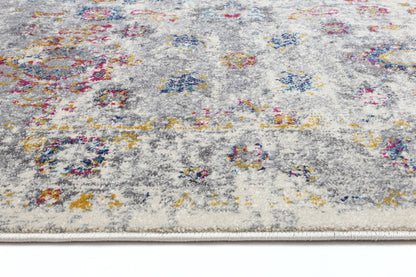 Evadne Flowers Multi-Coloured Rug