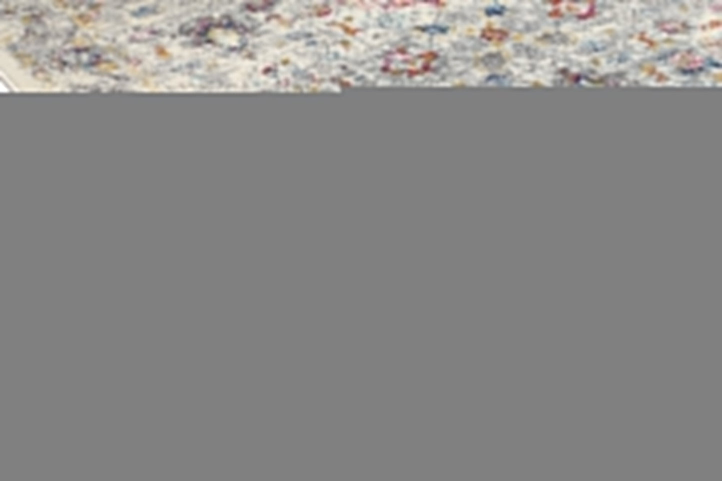 Evadne Flowers Multi-Coloured Rug