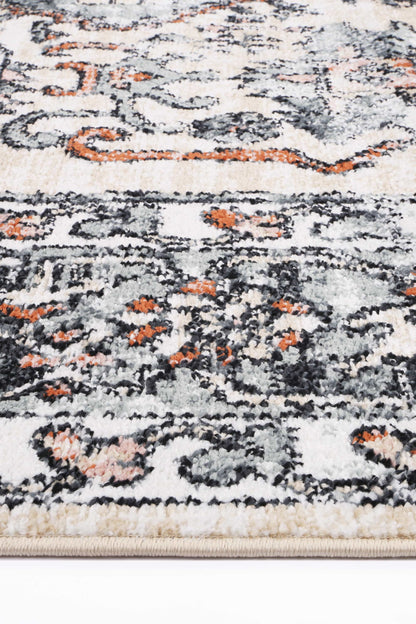 Lorena Manor Traditional Beige Rug