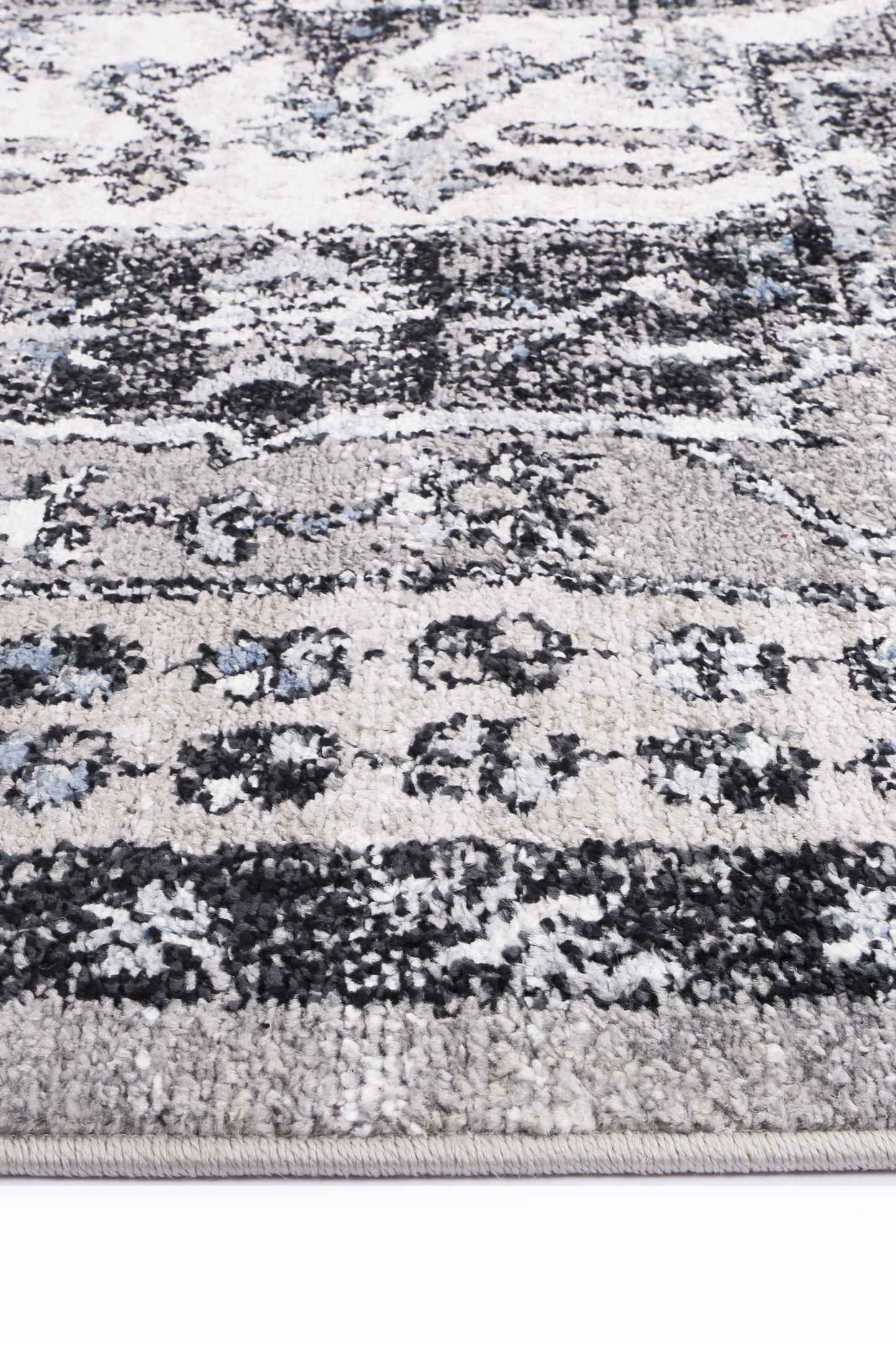 Lorena Lynnwood Hall Traditional Grey Rug