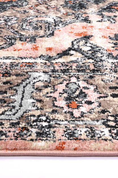 Lorena Pensmore Traditional Beige Rug