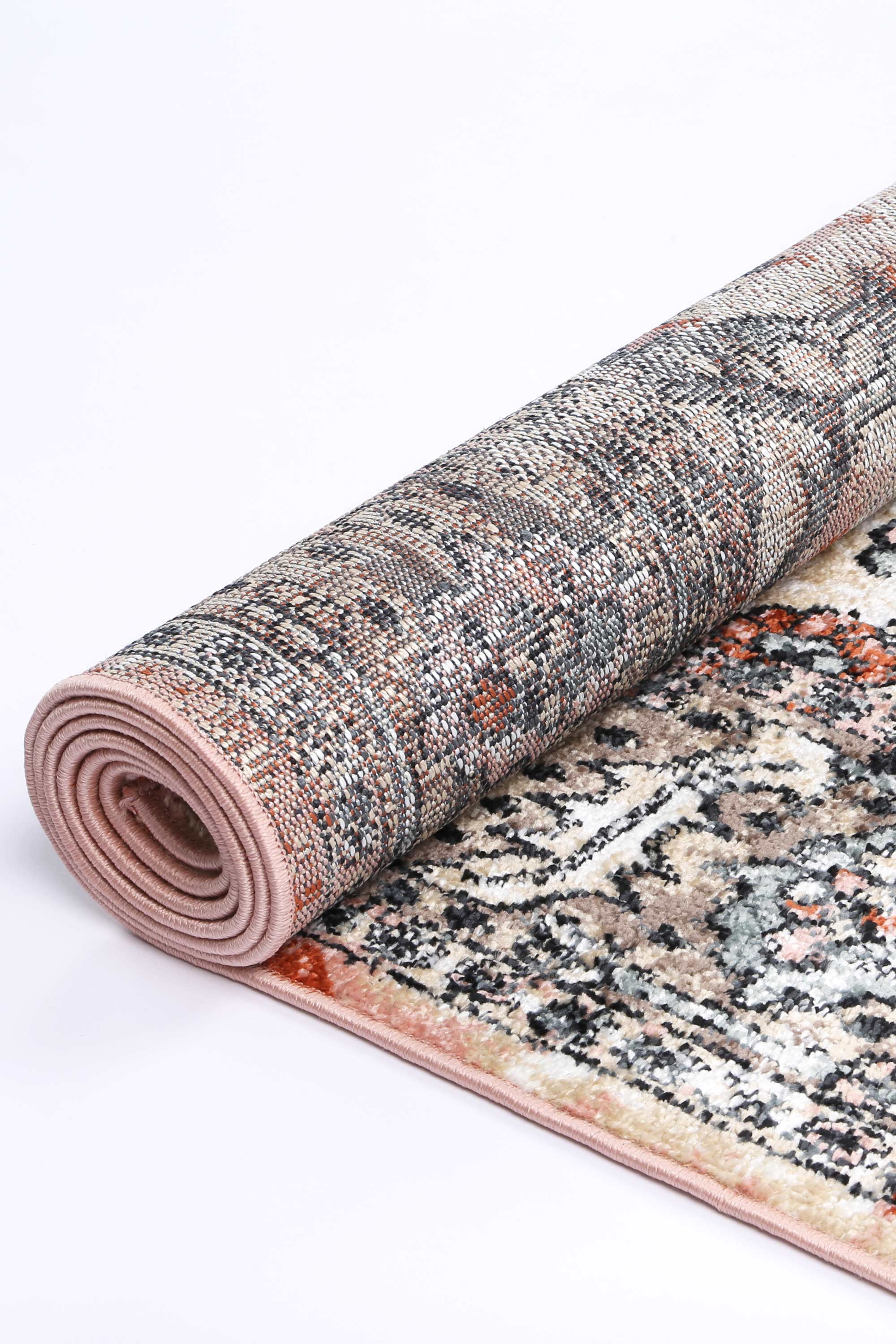 Lorena Pensmore Traditional Beige Rug