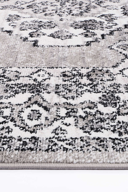 Lorena Safra Traditional Grey Rug