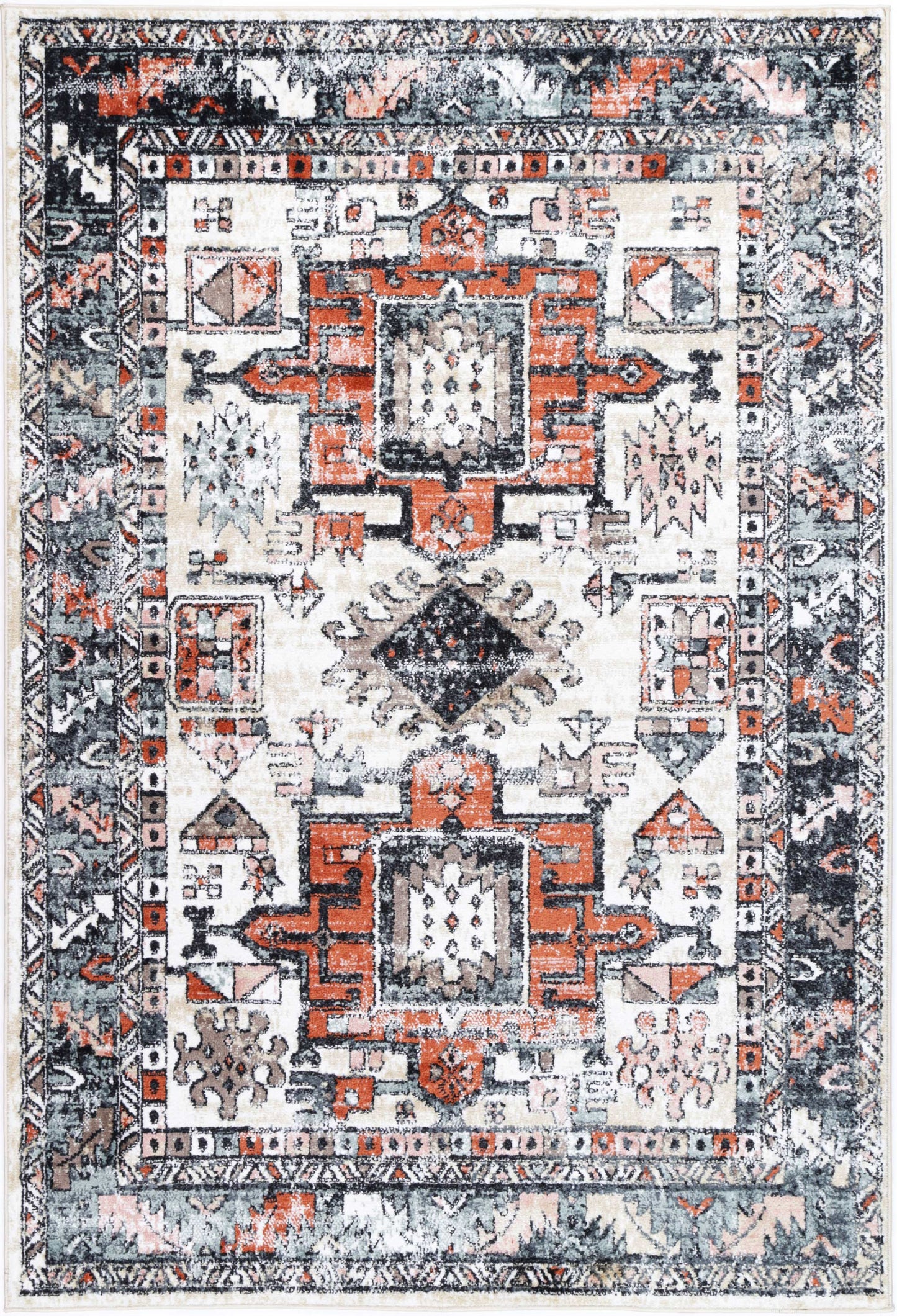 Lorena Istana Traditional Cream Rug