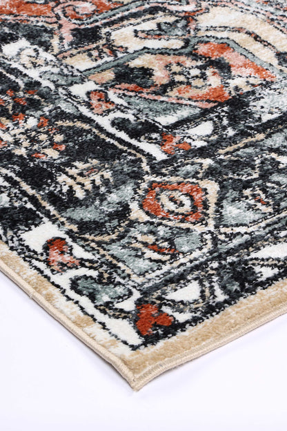 Lorena Istana Traditional Cream Rug
