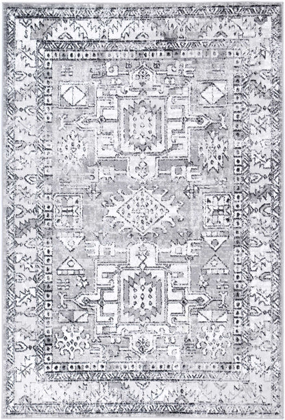 Lorena Willow Creek Traditional Grey Rug
