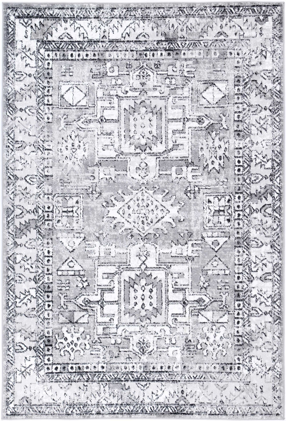 Lorena Willow Creek Traditional Grey Rug