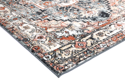Lorena Padaro Lane Traditional Charcoal Rug