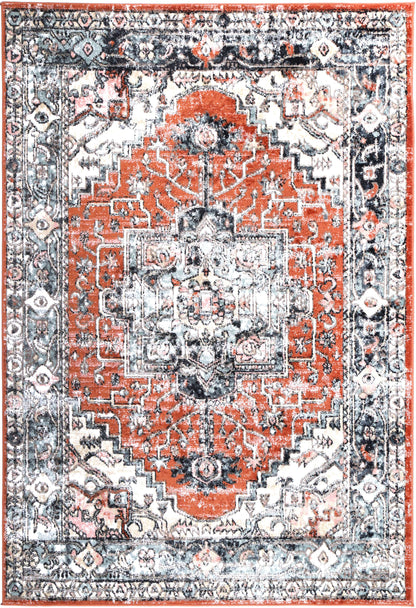 Lorena Atherton Traditional Terracotta Rug