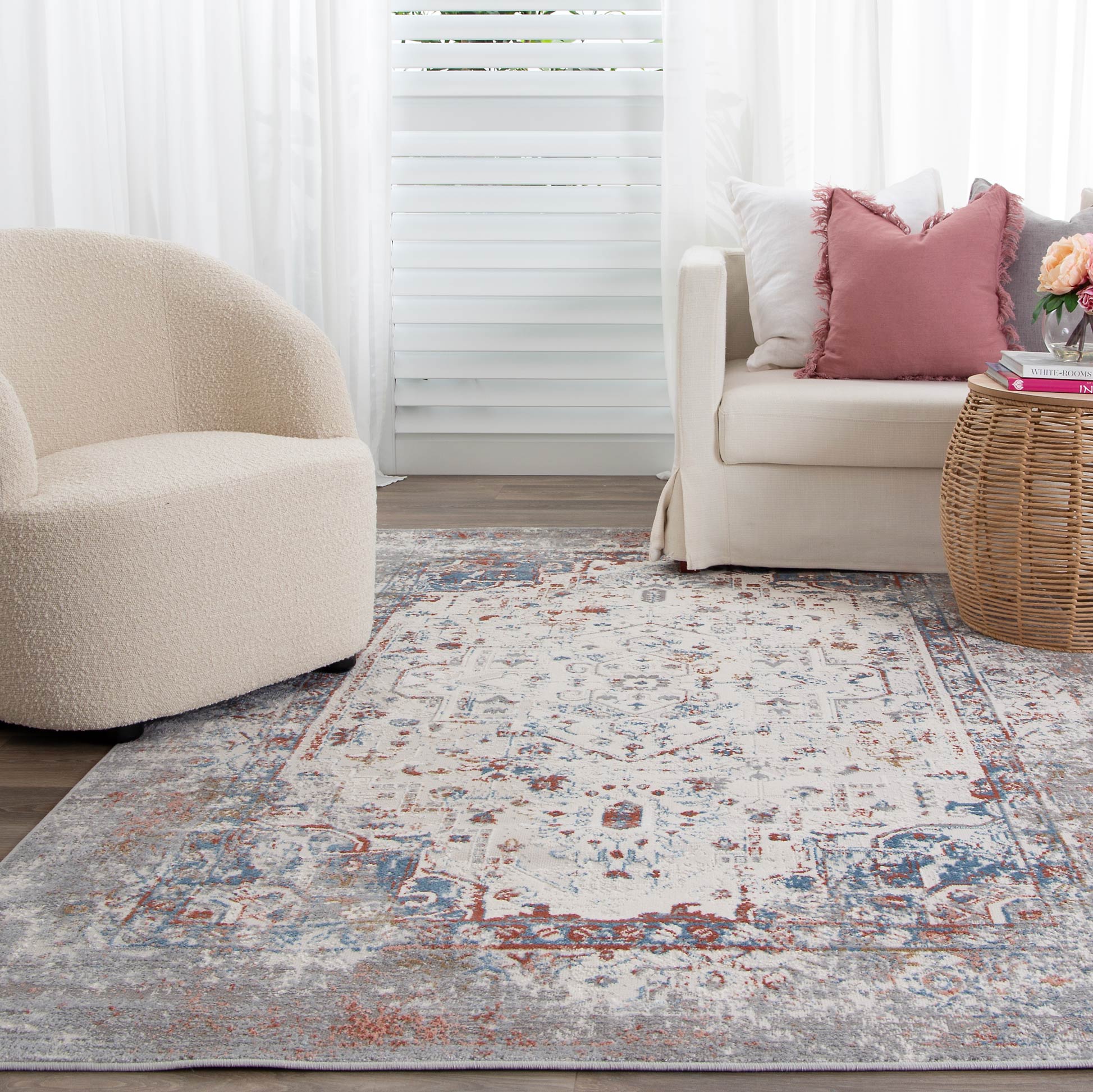 Marcella Grey Multi Contemporary Rug