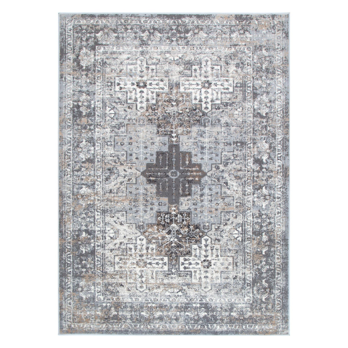 Marcella Grey Oriental Rug