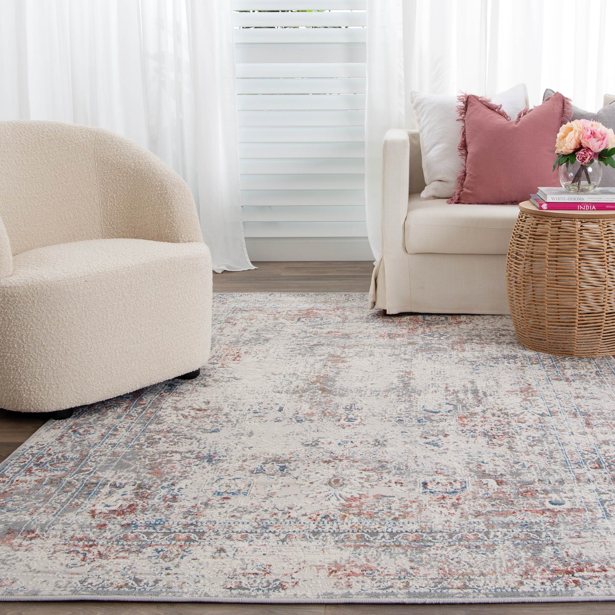 Marcella Multi Grey Contemporary Rug