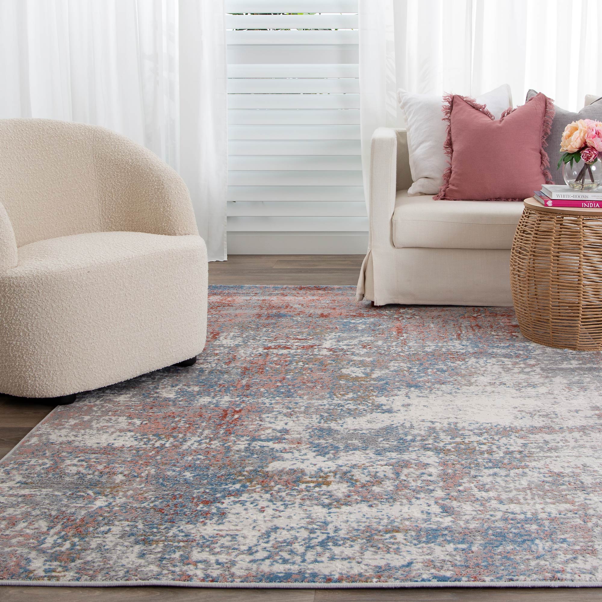 Marcella Multi Colour Modern Rug