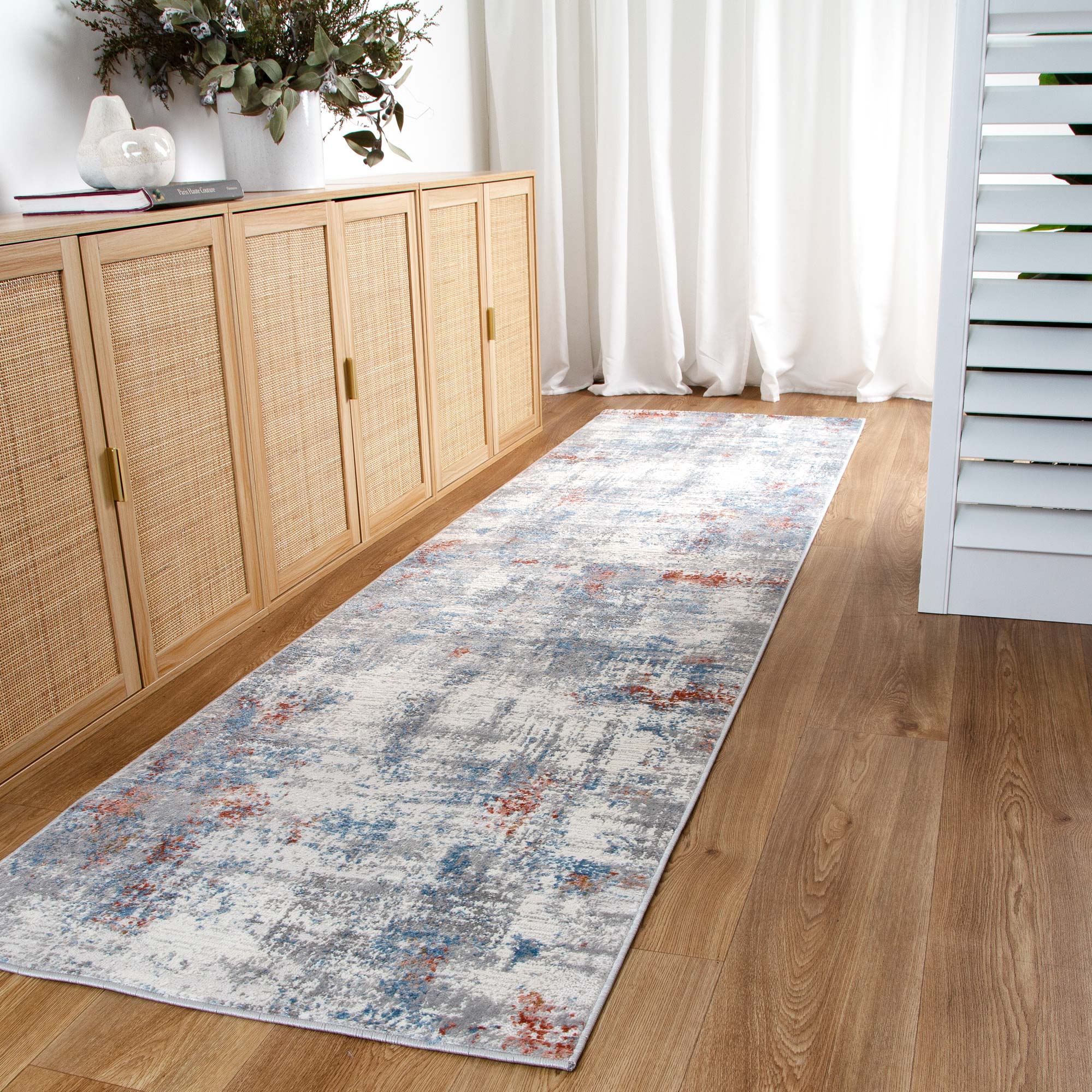 Marcella Grey Multi Modern Rug
