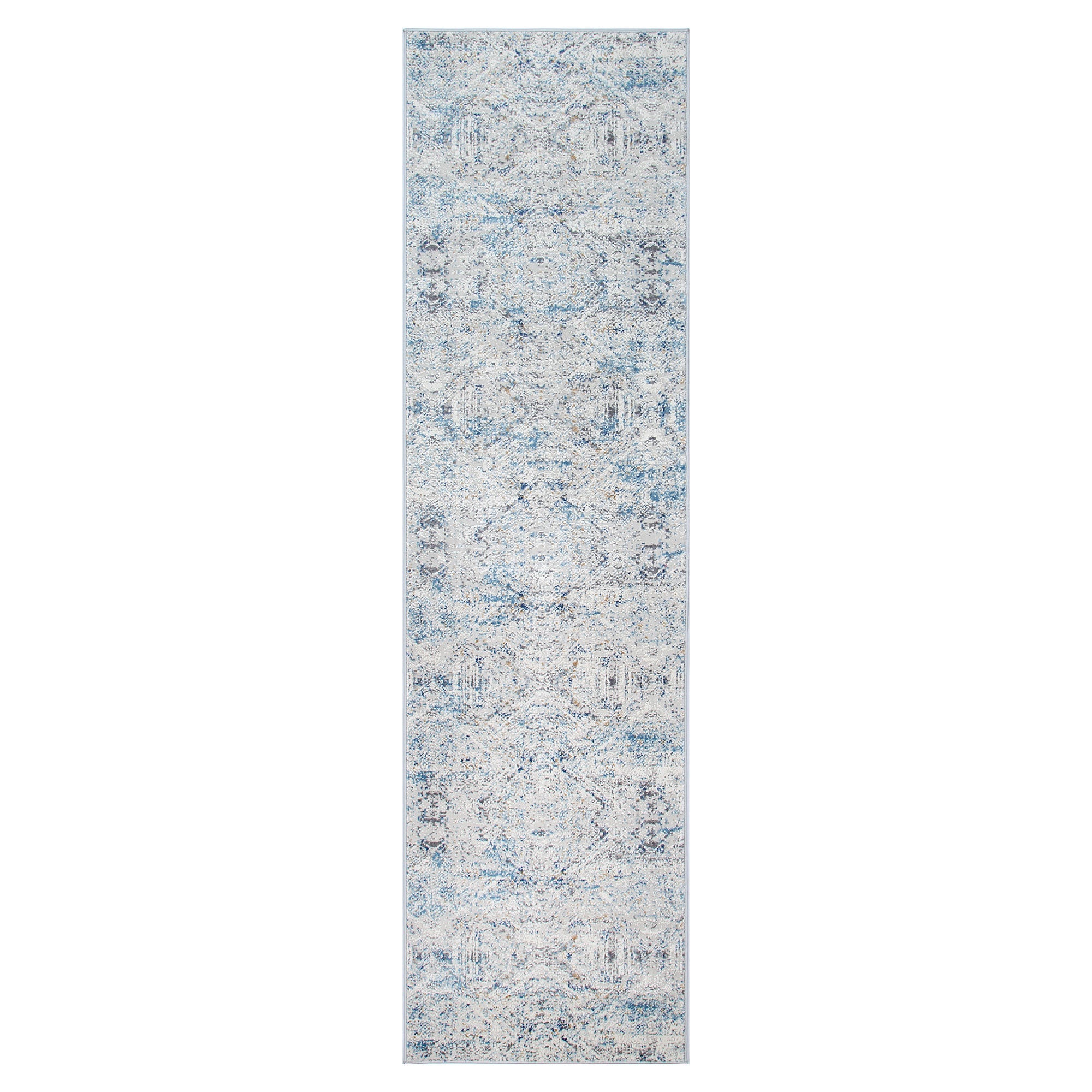 Marcella Navy Blue Ikat Rug