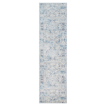 Marcella Navy Blue Ikat Rug