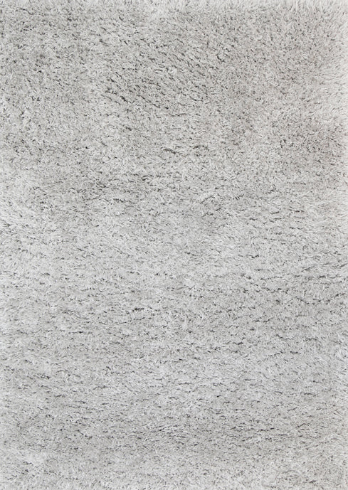 Fiorenza Super Soft Ultra Thick Shag Rug Silver