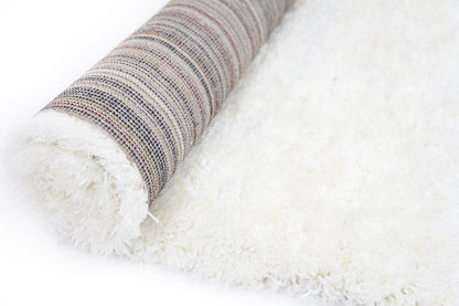 Fiorenza Super Soft Ultra Thick Shag Rug White