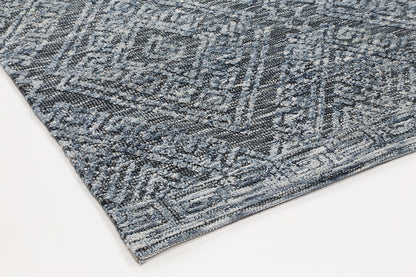 Estra Glenfalls Denim Tribal Rug