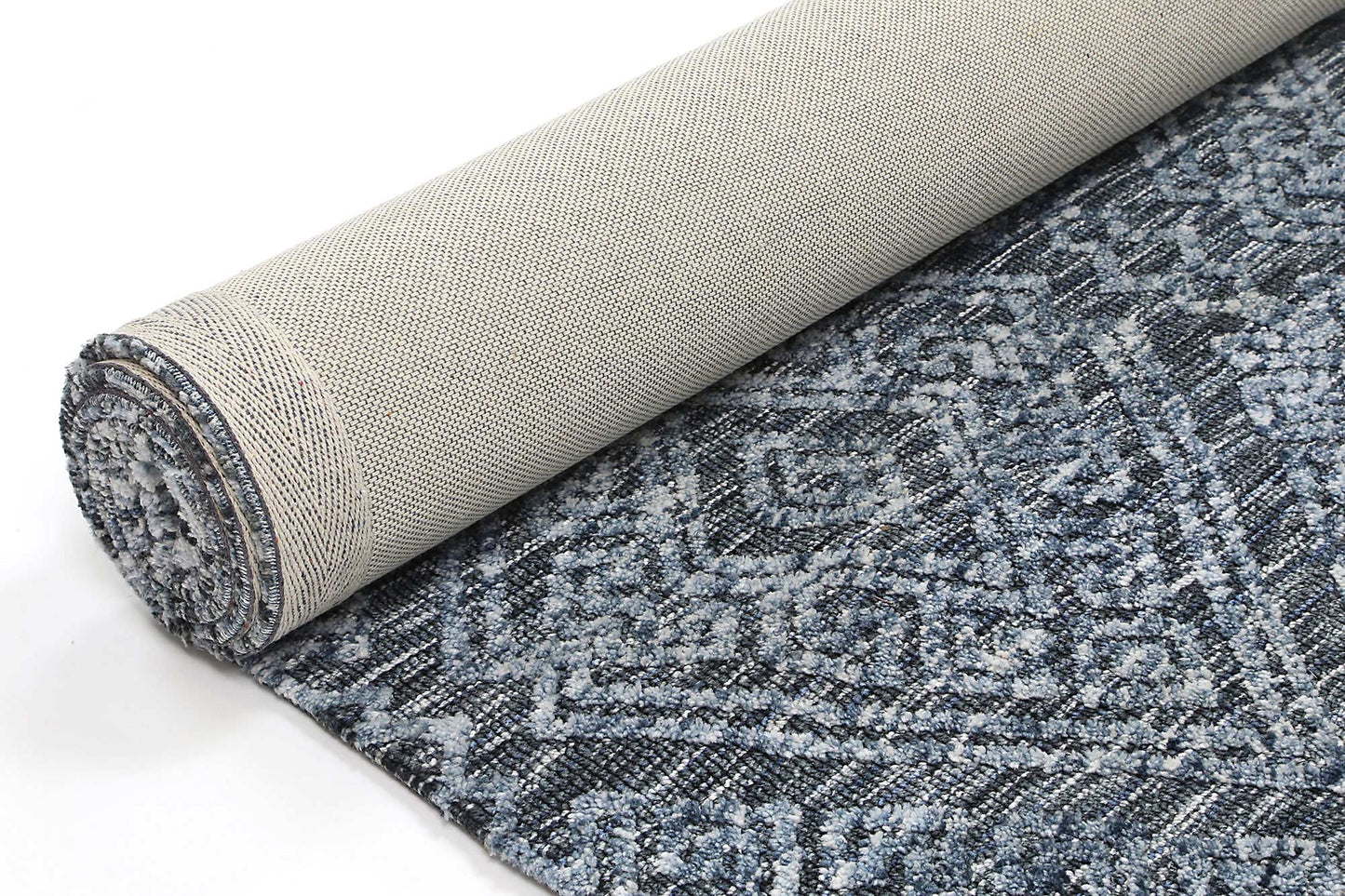 Estra Glenfalls Denim Tribal Rug