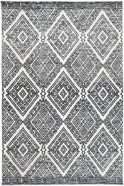 Estra Glenfalls Anthracite Tribal Rug