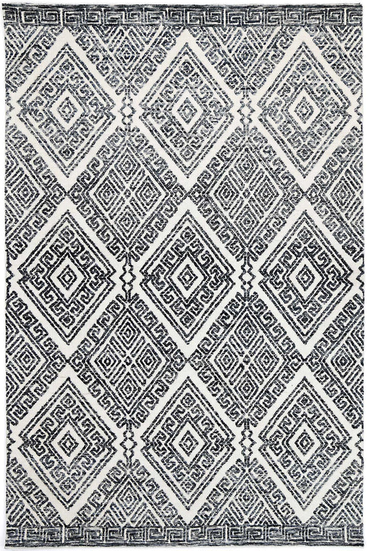 Estra Glenfalls Anthracite Tribal Rug