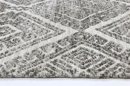 Estra Glenfalls Grey Tribal Rug