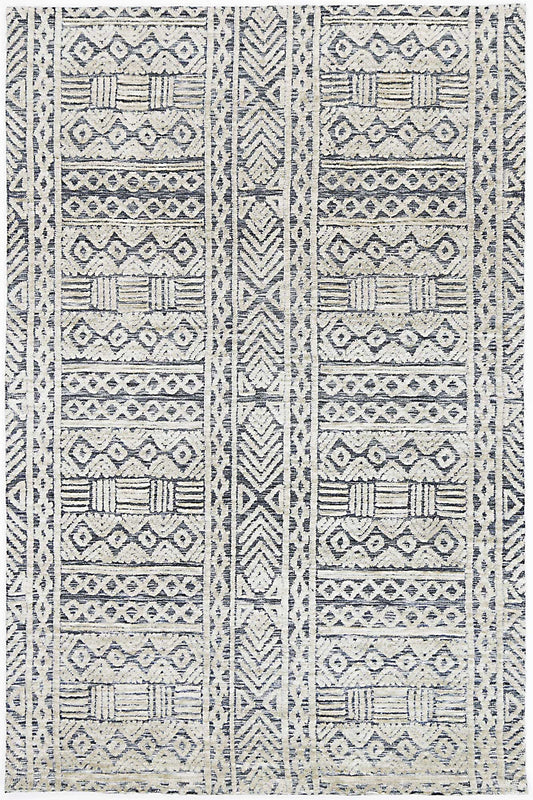 Estra Glenroy Blue Tribal Rug
