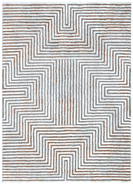 Prisma Geometric Polyester Rug