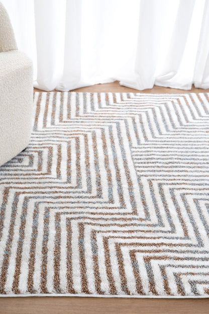 Prisma Geometric Polyester Rug