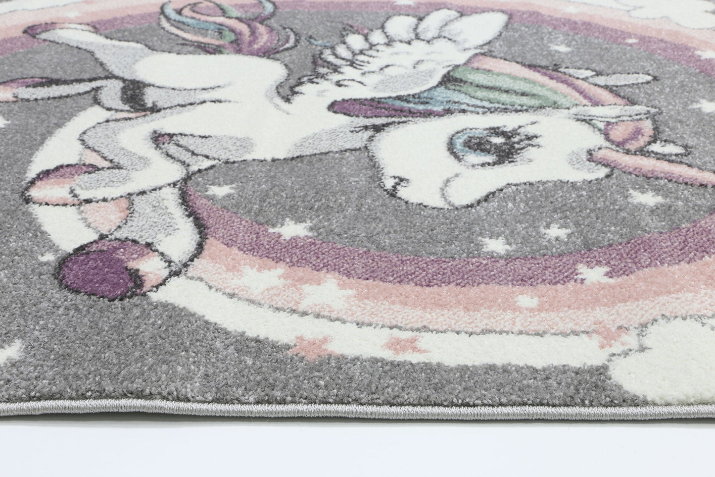 Tidal  Powerful Pegasus Grey Kids Rug