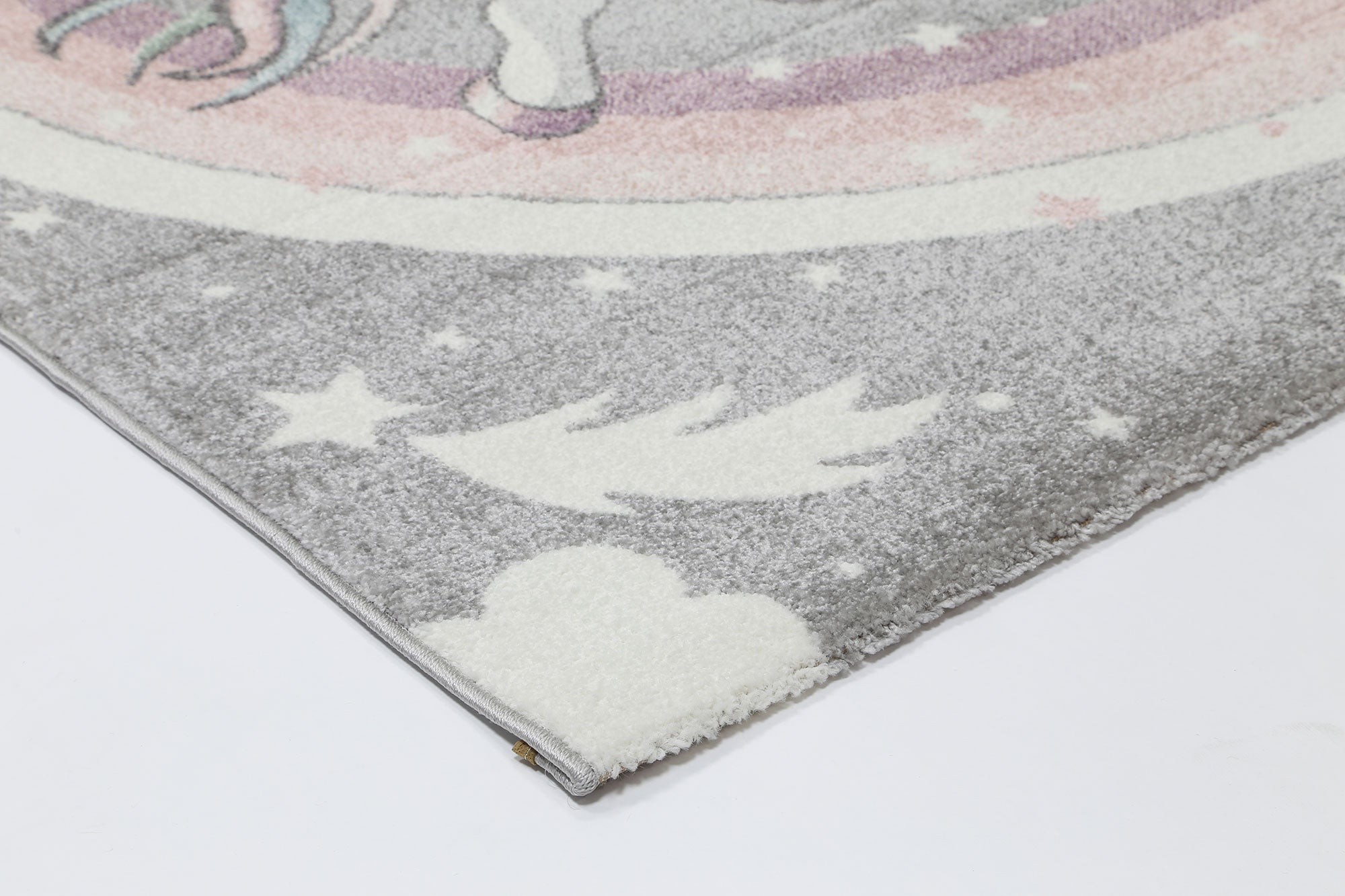 Tidal  Powerful Pegasus Grey Kids Rug