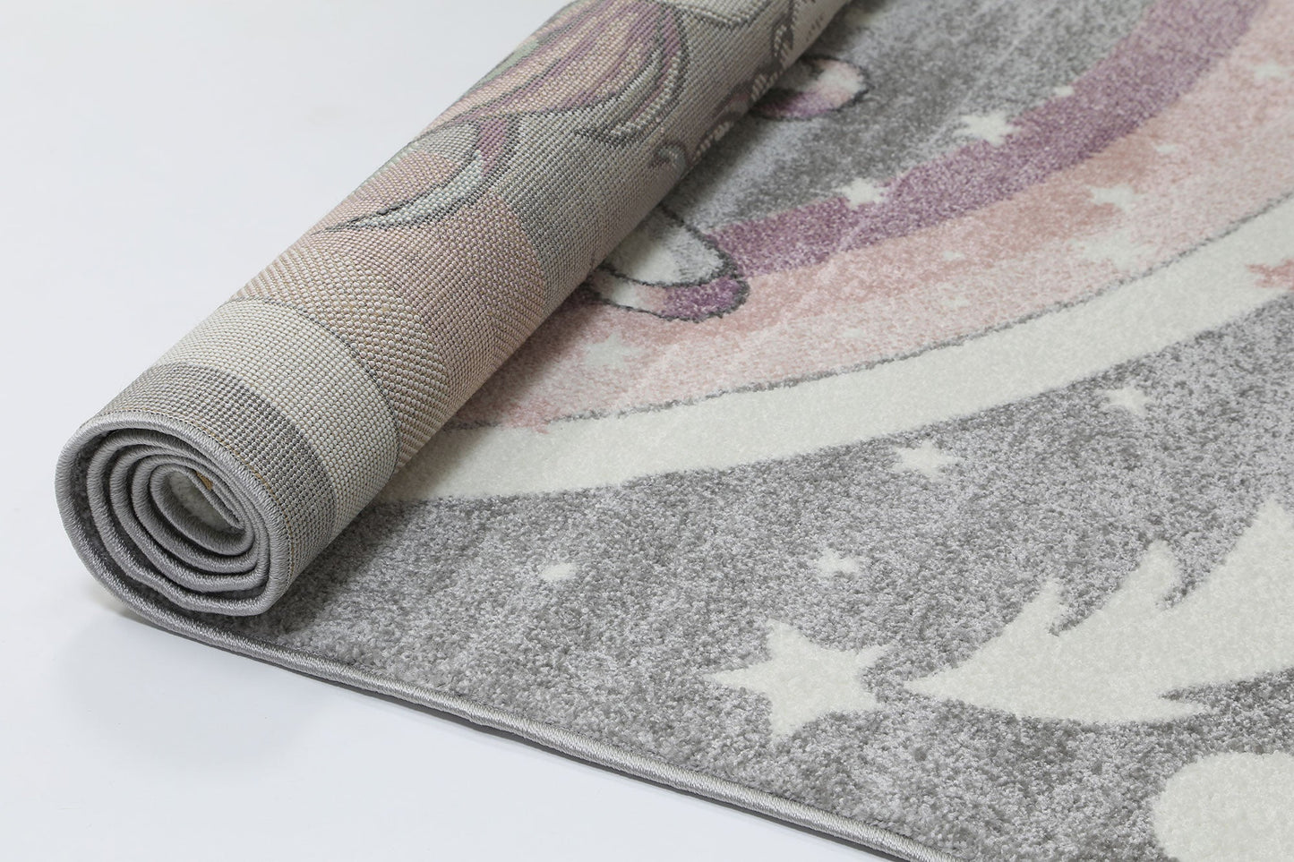 Tidal  Powerful Pegasus Grey Kids Rug