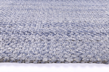 Coralia Chignon Blue Wool Blend Rug