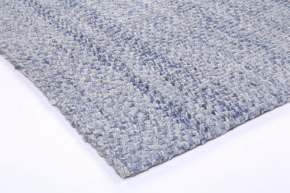 Coralia Chignon Blue Wool Blend Rug