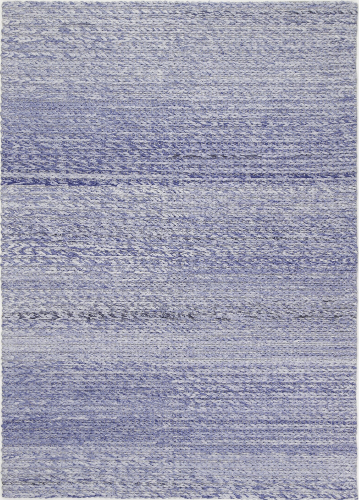 Coralia Cue Blue Wool Blend Rug