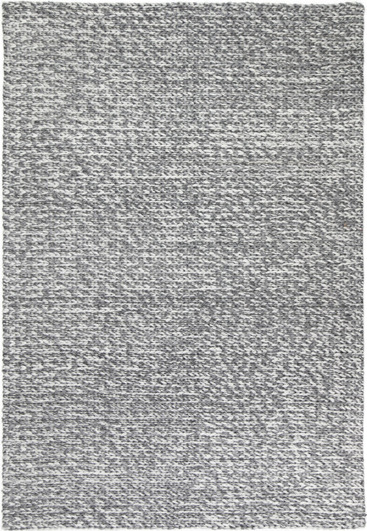 Coralia Cue Charcoal Wool Blend Rug