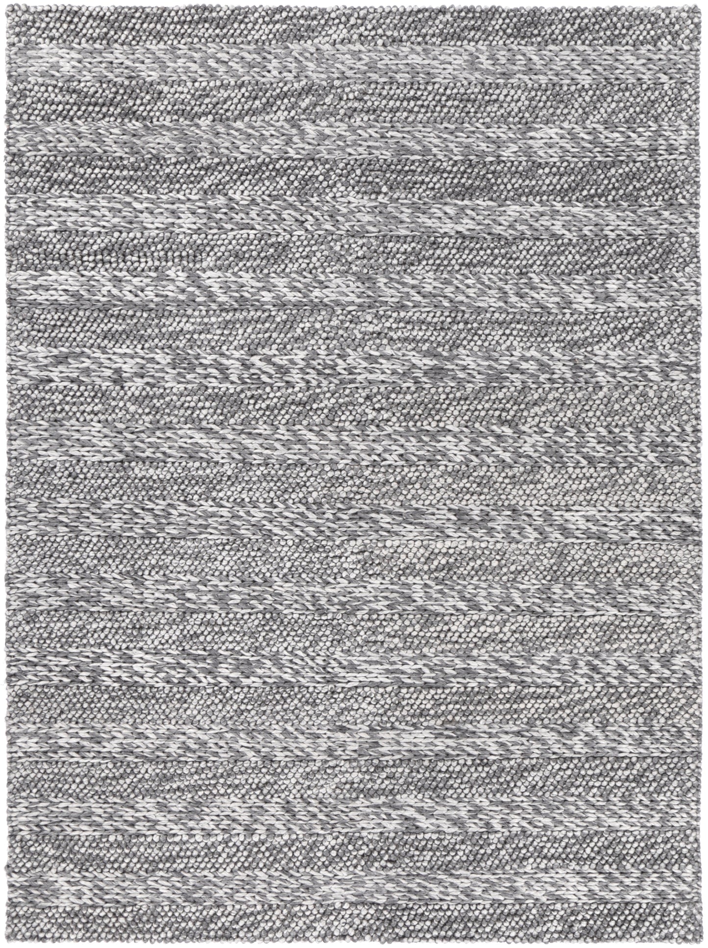 Coralia Ringlets Charcoal Wool Blend Rug