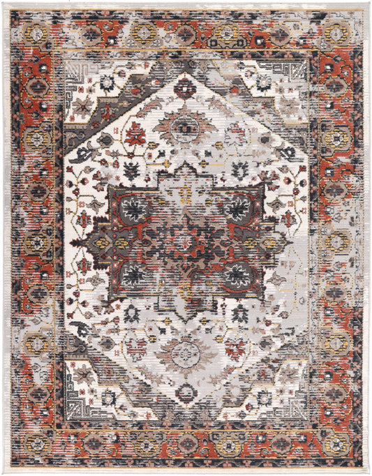 Laguna Nazareno Transitional Grey & Beige Rug