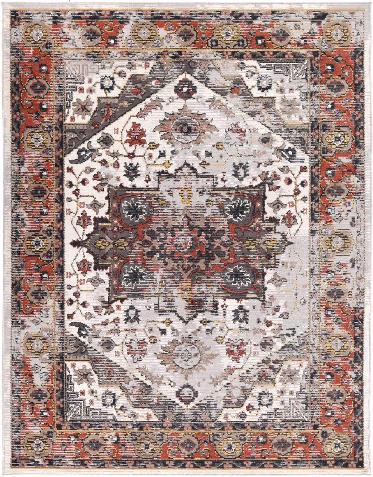 Laguna Nazareno Transitional Grey & Beige Rug