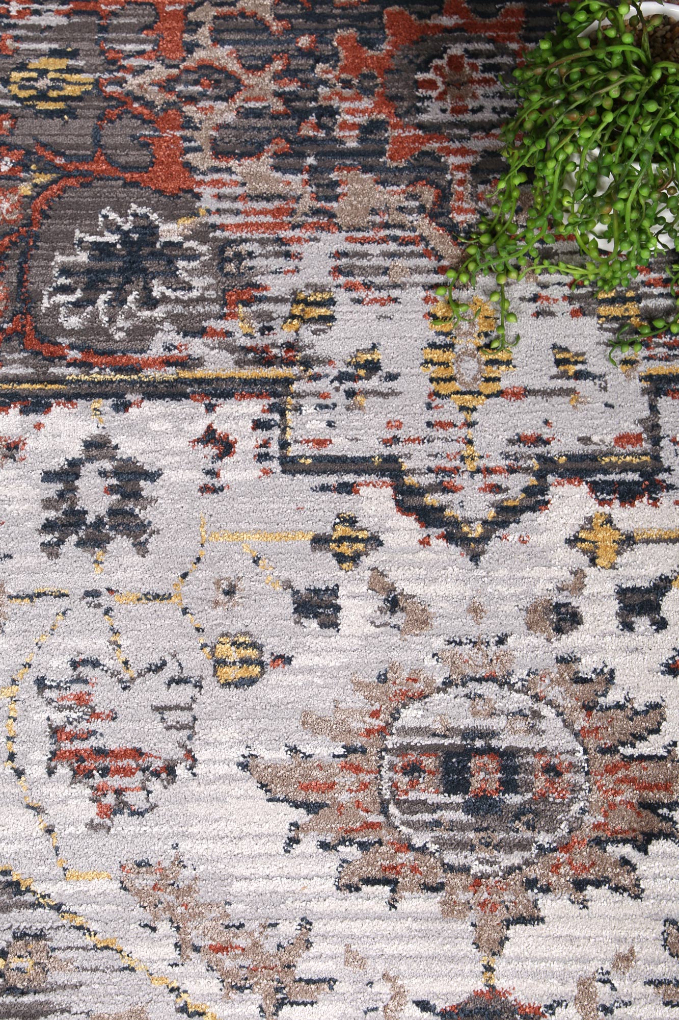 Laguna Nazareno Transitional Grey & Beige Rug