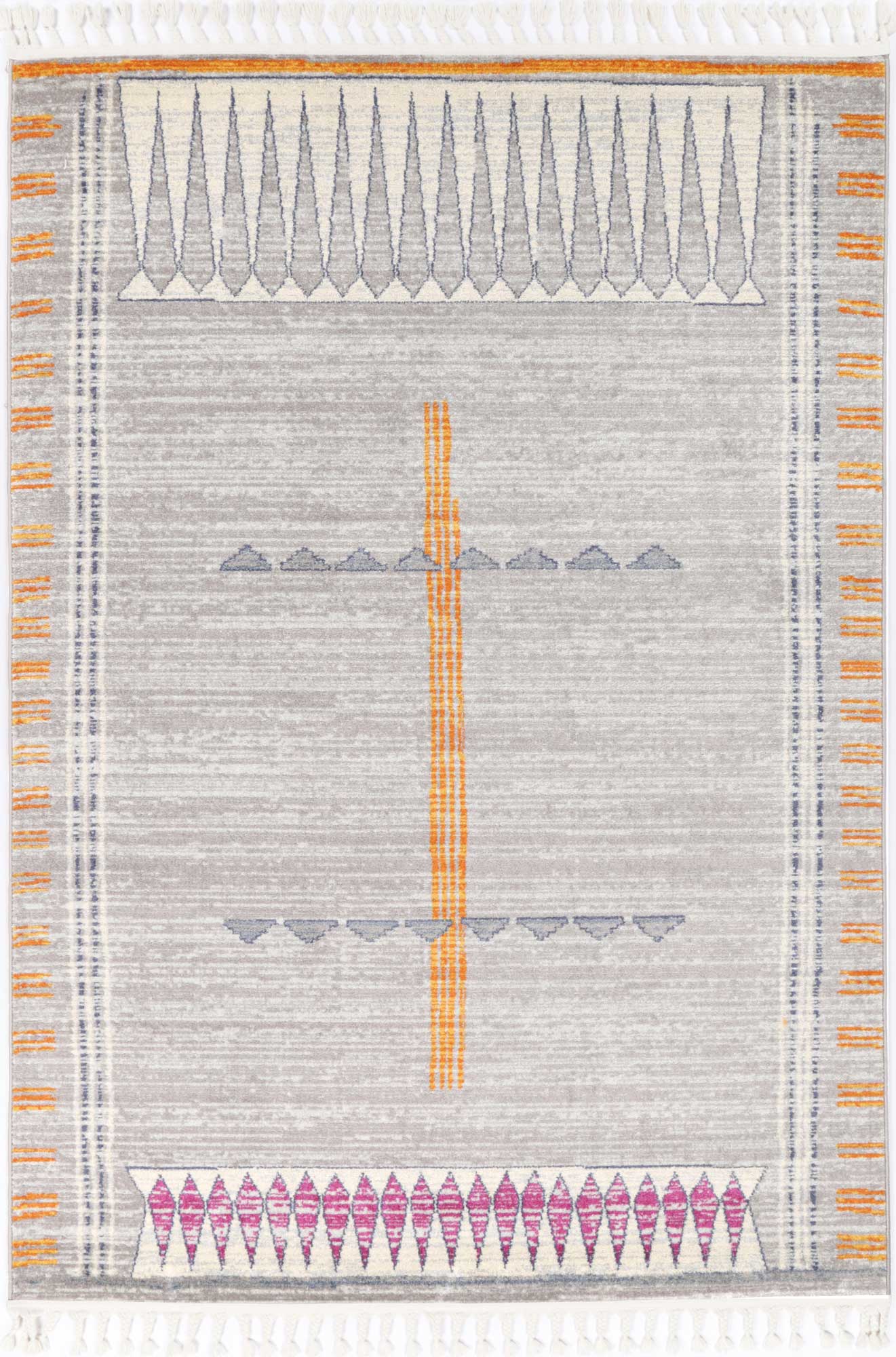 Pelagia Tumbes Grey Contemporary Rug