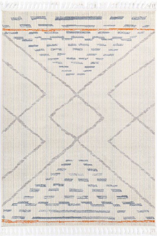 Pelagia Pica Cream Contemporary Rug