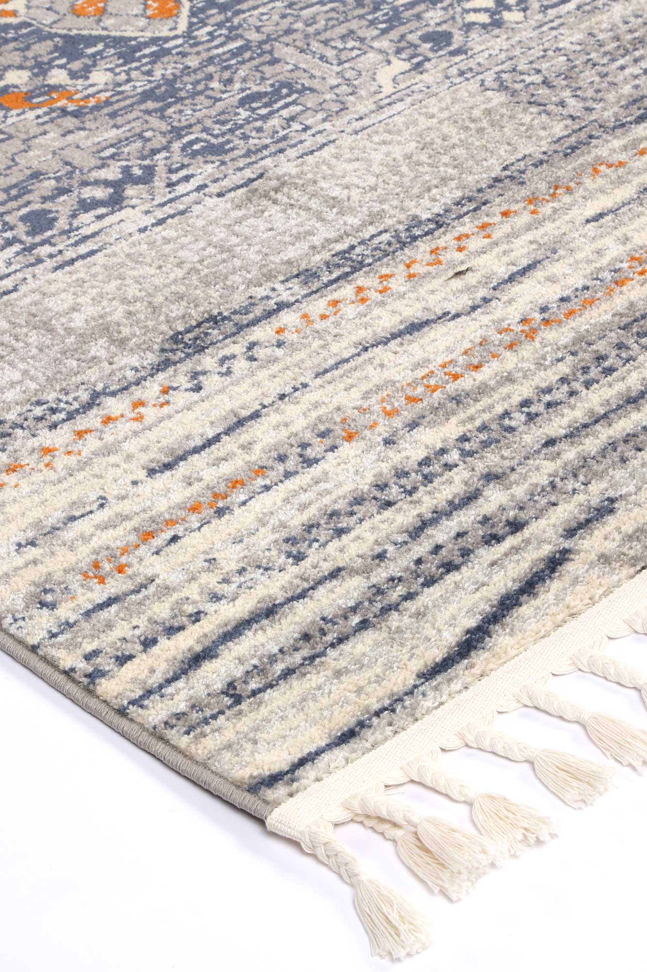 Pelagia Santiago Blue & Cream Contemporary Rug